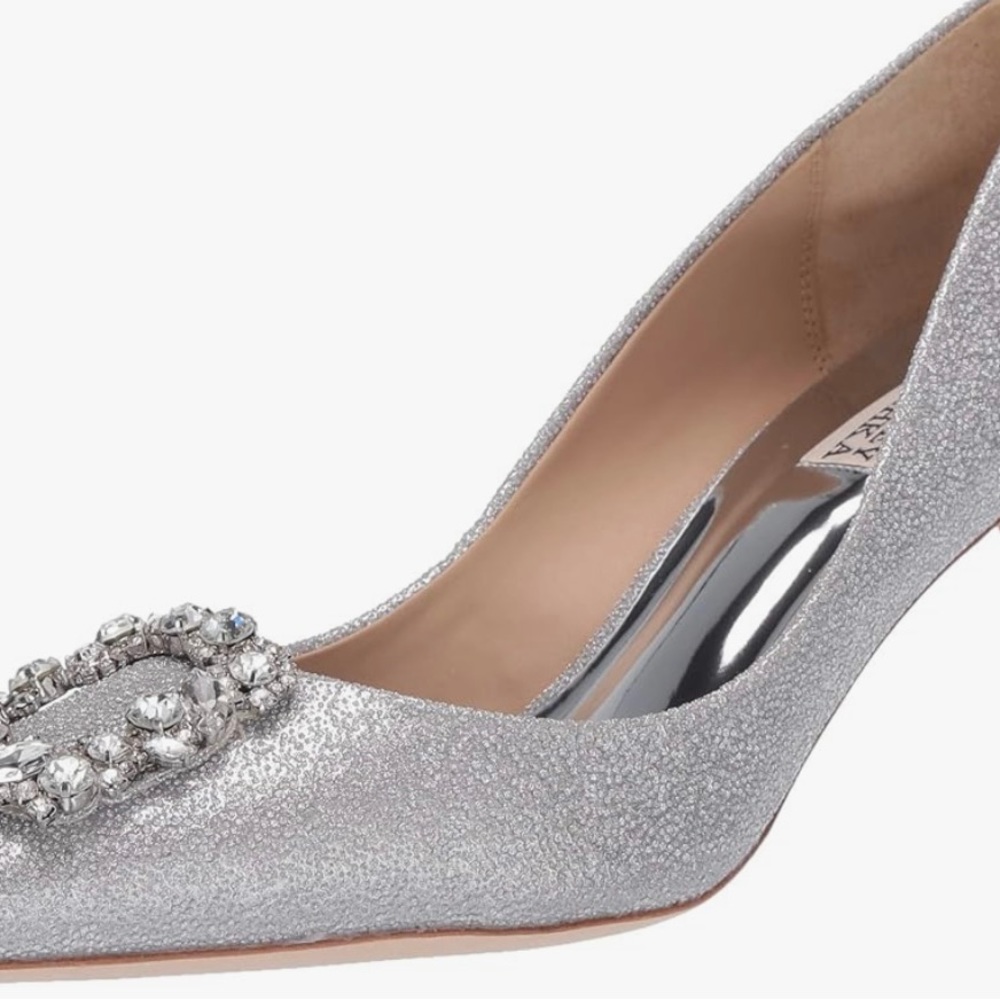 Badgley Mischka ideal wedding style shoes for bride, mother of bride.